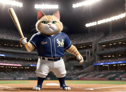 Baseball Cat Names