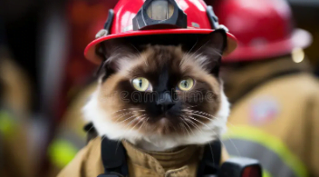 Firefighter Cat names