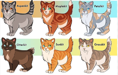 Kit Names for Warrior Cats