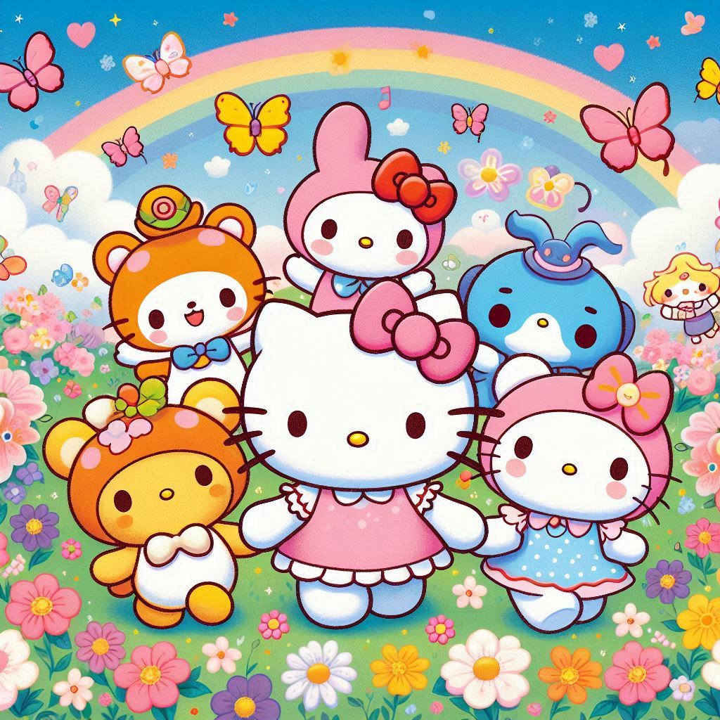 Hello Kitty and Her Friends Names