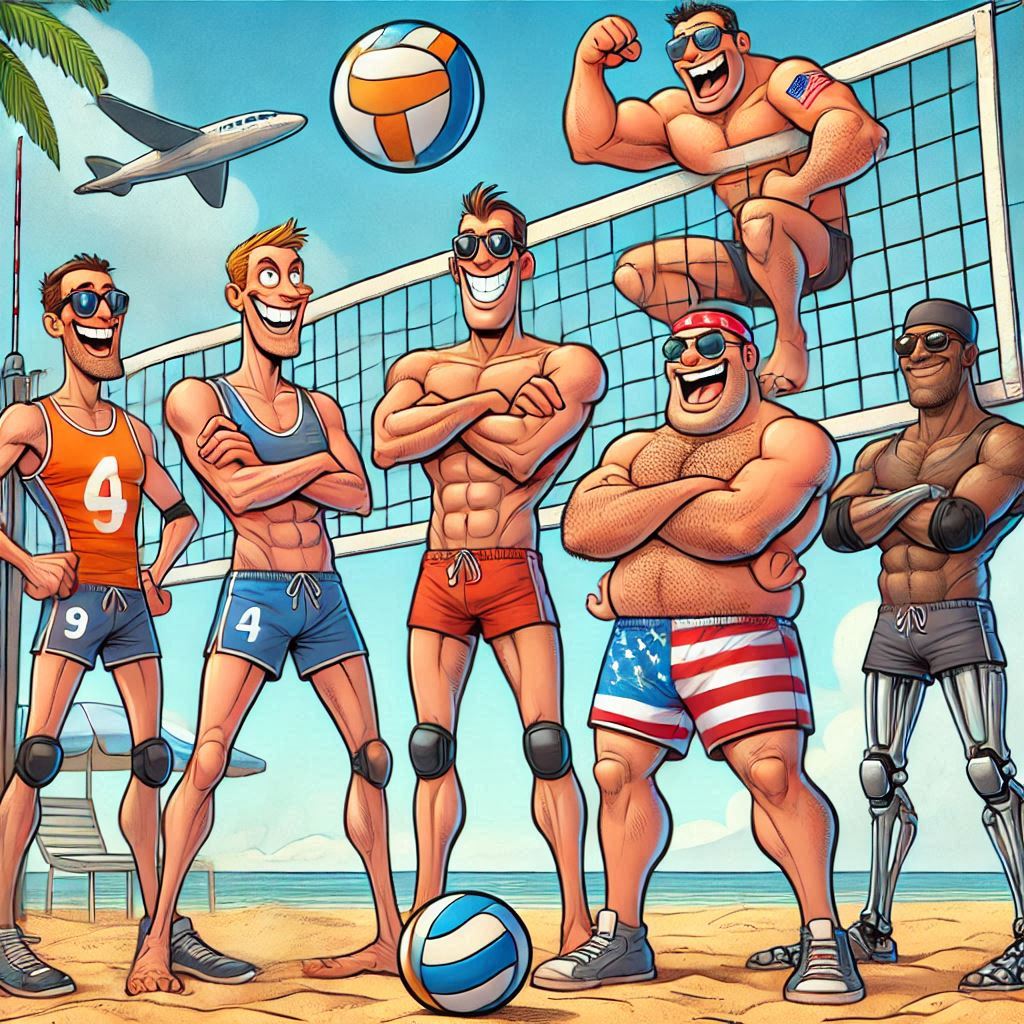 Funny Beach Volleyball Team Names