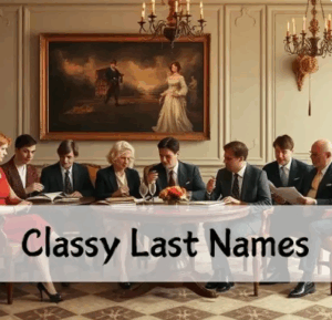 Classy Last Names