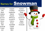 Names for Snowman