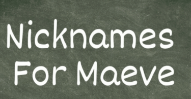 Nicknames for Maeve
