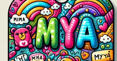 Nicknames For Mya