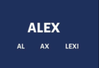 Nicknames for Alex