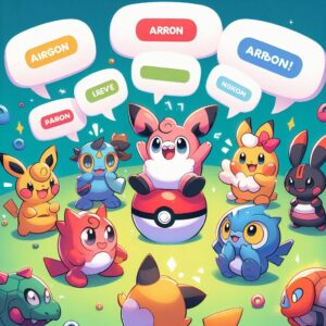 Nicknames for Aron Pokémon