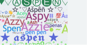 Nicknames for Aspen