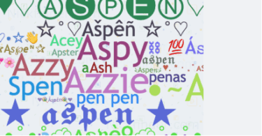 Nicknames for Aspen