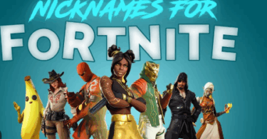 Nicknames for Fortnite