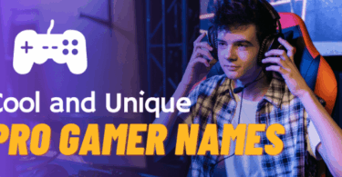 Pro Gamer Names