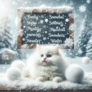 Snow Inspired Cat Names