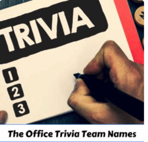 The Office Trivia Team Names